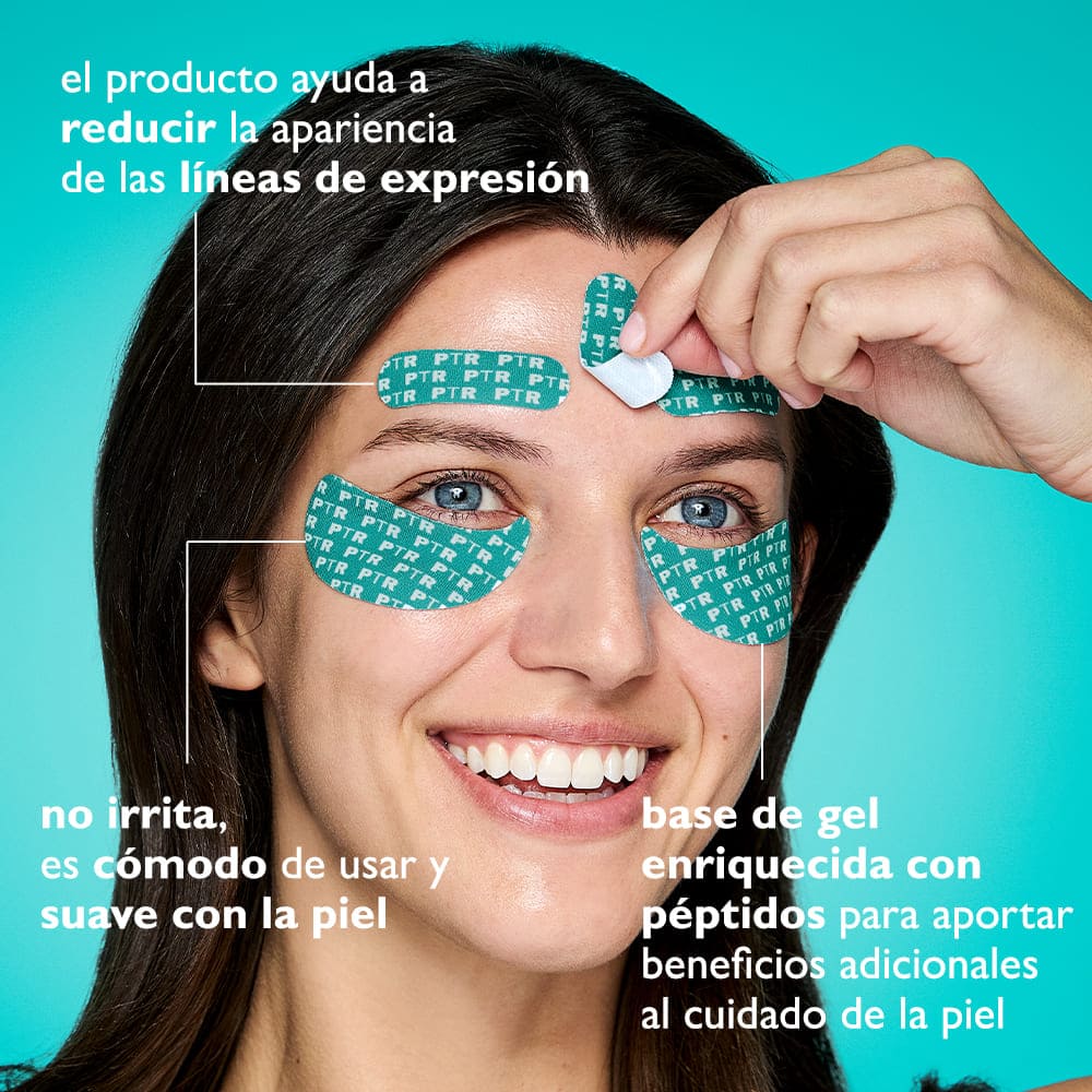 PEPTIDE SKINJECTION&trade; PEPTIDE-INFUSED FACE & EYE TAPE (CINTAS PARA CARA Y OJOS)